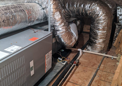 Attic Furnace and A/C Install